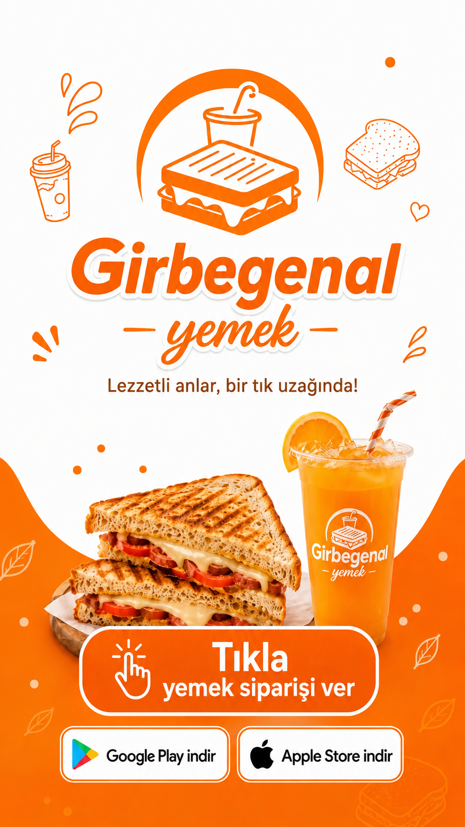 Gir BeÄŸen Al Yemek online sipariÅŸ reklamÄ±